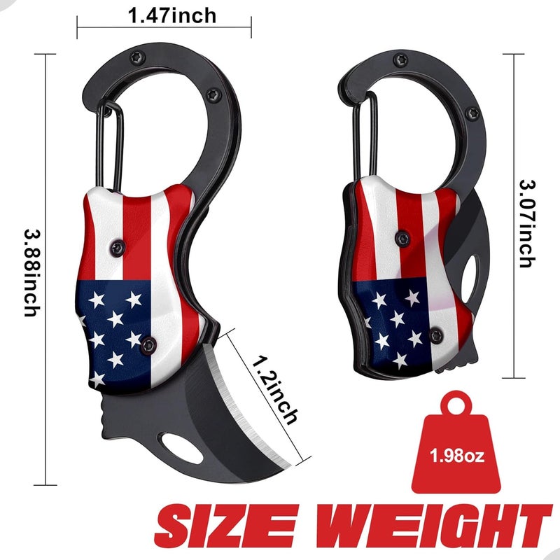 ZAVIT Small Pocket Knife for Men, EDC Folding Knife, Gifts for Men Dad Brother, Gifts ldea for Camping Fishing Hiking, Christmas Birthday Gift, Everyday Carry Knife - Image 5